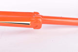 NOS Orange Peugeot Fork for integrated frame / fork locking system from the 1970s