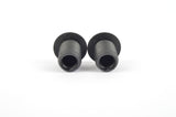 Black Bar End Handlebar plug set