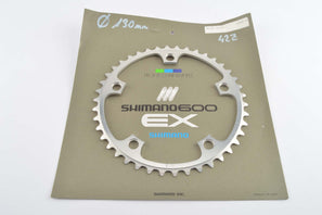NEW Shimano 600EX Chainring 42 teeth and 130 mm BCD from 1989 NOS/NIB