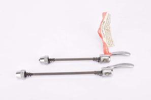 NOS Joytech chromed steel vintage quick release set, front and rear Skewer