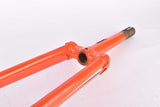 NOS Orange Peugeot Fork for integrated frame / fork locking system from the 1970s