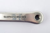 Shimano 600EX #FC-6207 left crank arm with 170 length from 1985