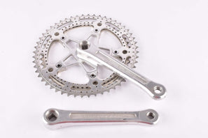 Stronglight 105 bis crankset with drilled chainrings 45/52 teeth and 170mm length from the 1970s - 1980s