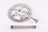 Stronglight 105 bis crankset with drilled chainrings 45/52 teeth and 170mm length from the 1970s - 1980s