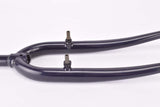 28" Dark Blue Trekking Steel Fork with Eyelets for Fenders and Rack