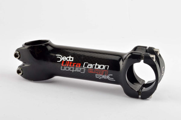 Deda Ultra Carbon ahead stem in size 130mm with 31.8 mm bar clamp size from the 2010s