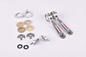 Gazelle pantographed Campagnolo Record / Super Record #1014 braze on Gear Lever Shifter Set from the 1980s