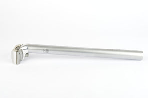 NEW Campagnolo silver polished Centaur MTB long version seatpost in 27.2 diameter from the 1990s NOS