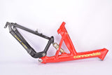 Cannondale Super V3000 Mountainbike frame in 42.5 cm (c-t) with Aluminium Over Size tubing from the 1990s - defective