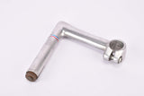 Curved Aluminium Made in France Stem in size 122mm with 25.4mm bar clamp size from the 1980s