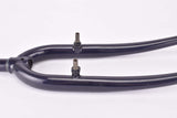 28" Dark Blue Trekking Steel Fork with Eyelets for Fenders and Rack