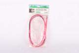 NOS Neon Pink C.I. (Casiraghi Industrial) Kit Cambio Mountain Bike Deragliatore #4063 Shifting Cable Set for front and rear derailleur from the 1990s
