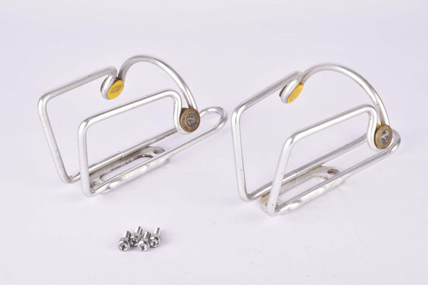 Elite Ciussi Silver Light Weigth Tubular Alu water bottle cage set