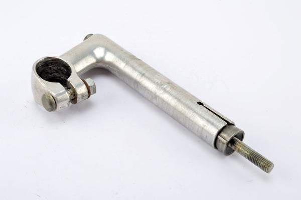 Alloy stem in size 65mm with 25.4mm bar clamp size from the 1980s
