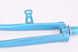 NOS 28" Turquoise Steel Fork with a Eyelets for Fenders and Braze-on for a Dynamo