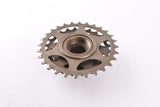 Shimano MF-Z012 6-speed Uniglide freewheel with 14-28 teeth and english thread from 1988