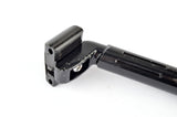 NEW Kalloy black fluted B-QUALITY seatpost in 26.2 diameter from the 1990s NOS