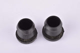 Black Peugeot handlebar end plugs