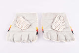 NOS German crochet cycling gloves in size medium from 1980s