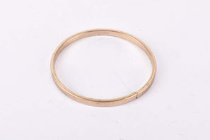 NOS Shimano Dura-Ace Freewheel 3.7mm metal Spacer #1245900 in golden finish from the 1970s - 80s