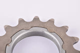 Miche pista/track Sprocket for 1/2"x1/8" chain with 15 teeth and italian threaded sprocket bearer