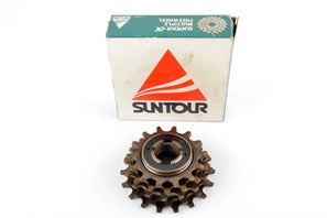 NEW Suntour freewheel, 5-speed, 14-18 teeth, from the 1980s NOS