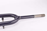 28" Dark Blue Trekking Steel Fork with Eyelets for Fenders and Rack