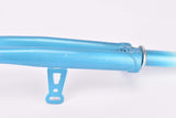 NOS 28" Turquoise Steel Fork with a Eyelets for Fenders and Braze-on for a Dynamo