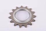 Miche pista/track Sprocket for 1/2"x1/8" chain with 15 teeth and italian threaded sprocket bearer