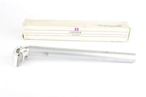 NEW Campagnolo silver polished Centaur MTB long version seatpost in 29.8 diameter from the 1990s NOS/NIB