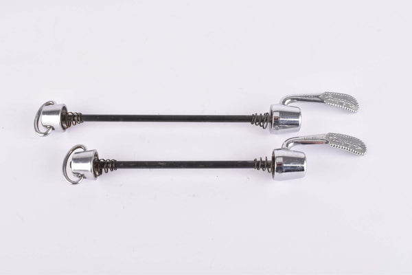 Campagnolo first generation C-Record / Record Corsa quick release set, front and rear Skewer from the mid 1980s