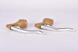 Campagnolo (Nuovo) Record Brake Lever set #2030 with brown worldlogo hoods