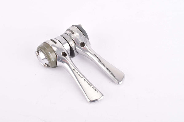 Suntour Superbe Pro 6 speed/7 speed #SL-SB01-B brazed on Gear Lever Shifter Set from 1991