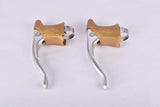 Campagnolo (Nuovo) Record Brake Lever set #2030 with brown worldlogo hoods