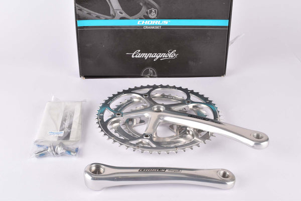 NOS Campagnolo Chorus #FC4-CH5023X triple crankset with 30/42/53 teeth and 175mm length from the 2000s