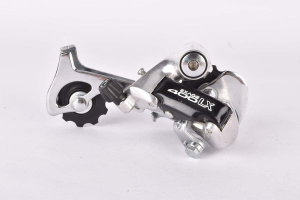 NOS Shimano Exage 400 LX #RD-M400-SGS 7-speed long cage rear derailleur from 1988