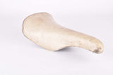 White Selle San Marco Concor Supercorsa Laser Saddle from the 1980s - 1990s - Defective