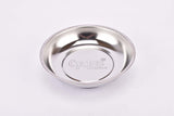 CYCLUS TOOLS magnetic dish for small parts, stainless steel, round, 15cm