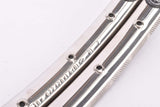 Van Schothorst Roestvrij Stainless Chromed Steel Clincher Rims in 28"x1 5/8" (622-18mm) with 36 holes in mint condition