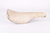 White Selle San Marco Concor Supercorsa Laser Saddle from the 1980s - 1990s - Defective