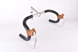 Motobecane Cockpit / Handlebar Set, Belleri Stem and Dropbar, Weinmann AG 605 Brake Lever and original Motobecane Handlebarcover