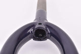 28" Dark Blue Trekking Steel Fork with Eyelets for Fenders and Rack