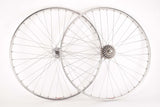 Wheelset with Mavic Module 3 Argent D Clincher Rims and Sachs Galaxie Hubs