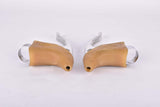 Campagnolo (Nuovo) Record Brake Lever set #2030 with brown worldlogo hoods