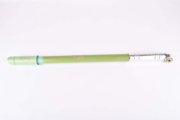 Eduardo Bianchi labled Silca Impero Celeste (turquoise) bike pump in 490-530mm from the 1970s / 1980s