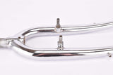 NOS 28" Tange Chrome Trekking Steel Fork with Eyelets for Fenders and Low Rider