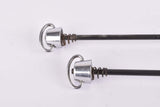 Campagnolo first generation C-Record / Record Corsa quick release set, front and rear Skewer from the mid 1980s