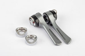 Shimano 600 Ultegra Tricolor #SL-6400 7-speed Braze-on Shifters from 1988