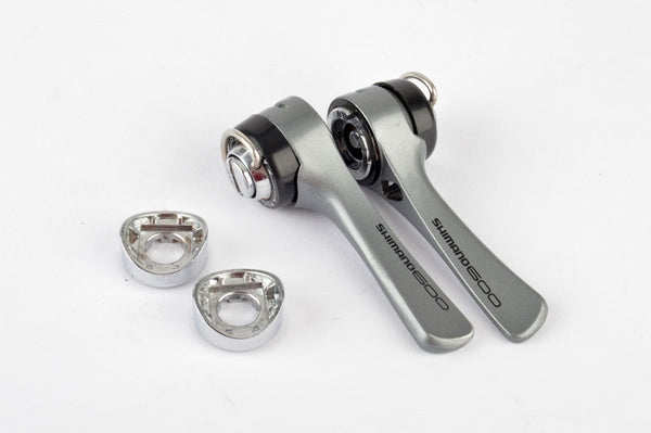 Shimano 600 Ultegra Tricolor #SL-6400 7-speed Braze-on Shifters from 1988