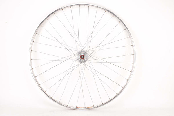28" (700C) front Wheel with Mavic Championat Du Monde Sur Route Tubular Rim and Maillard Normandy Luxe Competition (red lable) highflange hub